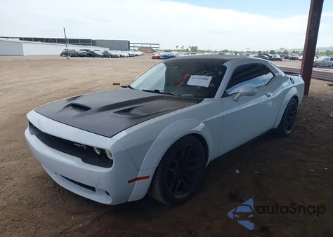 2018 Dodge Challenger Srt Hellcat Widebody z USA, uszkodzony, nr VIN 2C3CDZC96JH138272